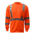 ANSI/ISEA Class 2 Hi-Vis Long Sleeve Birdseye Mesh T-Shirt