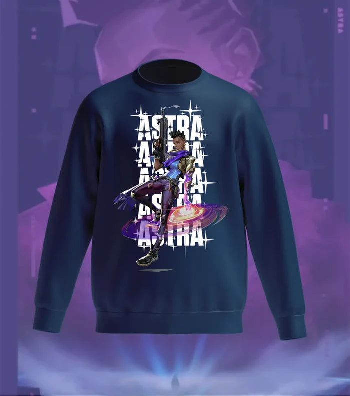 Astra Cosmic Flow Sweatshirt – Valorant Edition - Navy / Regular / XS - Valorant