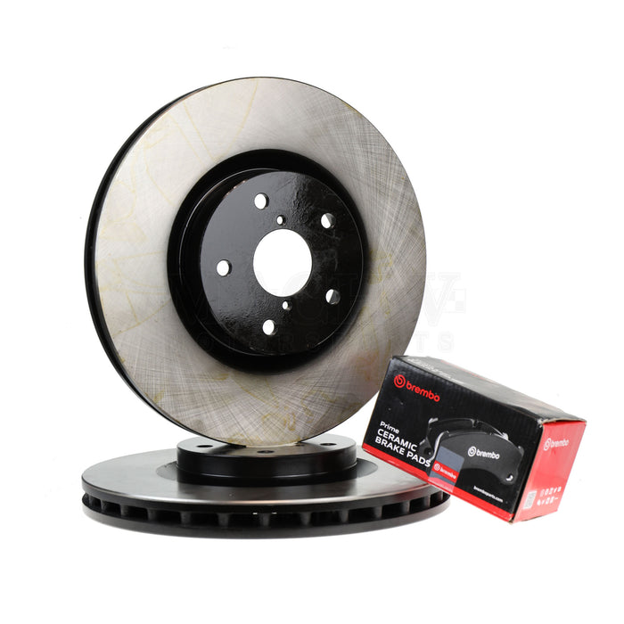 Brake Pad/Rotor Kit 2006-2007 WRX Front Basic