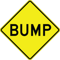 Bump - W8-1 - 30" x 30"