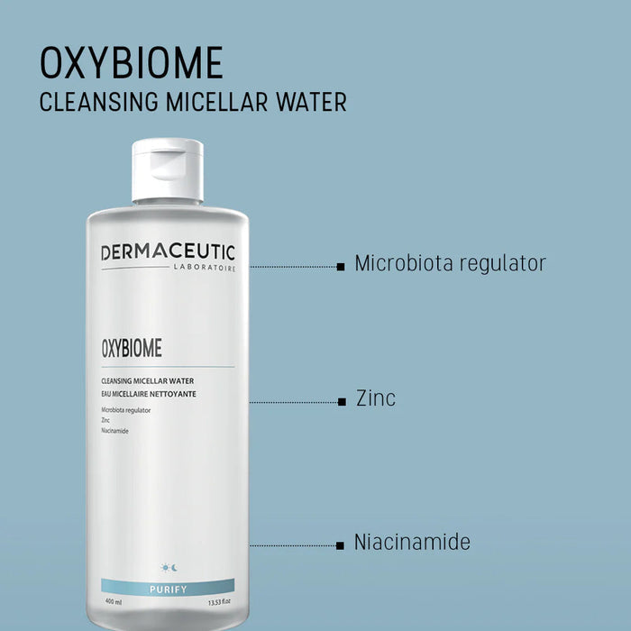DERMACEUTIC Oxybiome Eau Micellaire Nettoyante 400 Ml