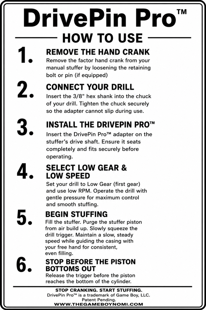 DrivePin Pro™ HEX