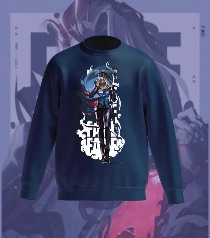 Fade Nightmare Sweatshirt – Valorant Edition - Navy / Regular / XS - Valorant