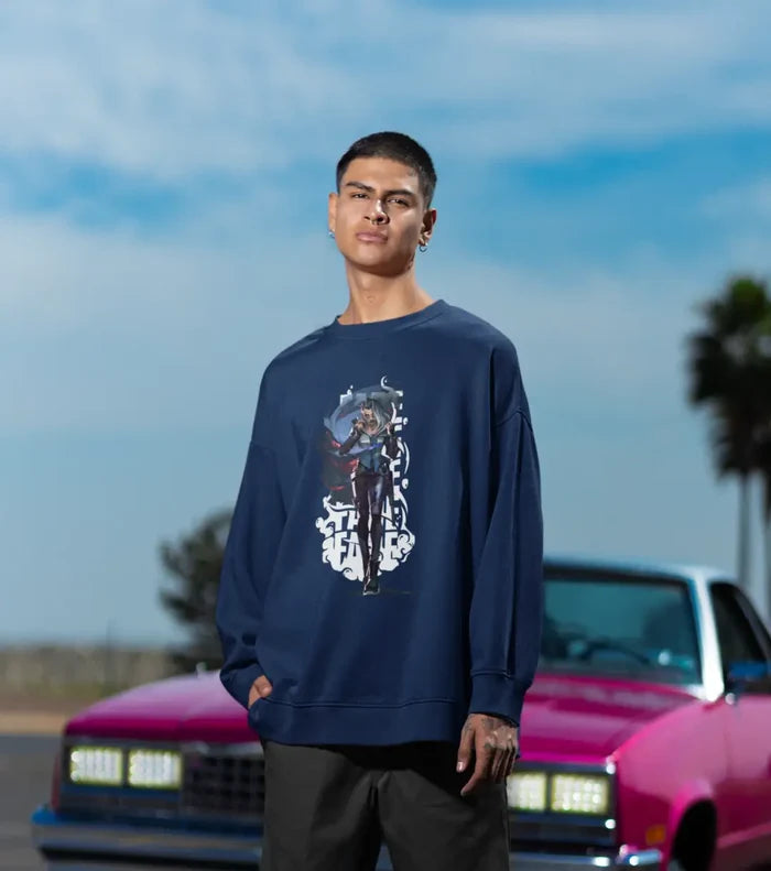 Fade Nightmare Sweatshirt – Valorant Edition - Black / Oversized / XS - Valorant