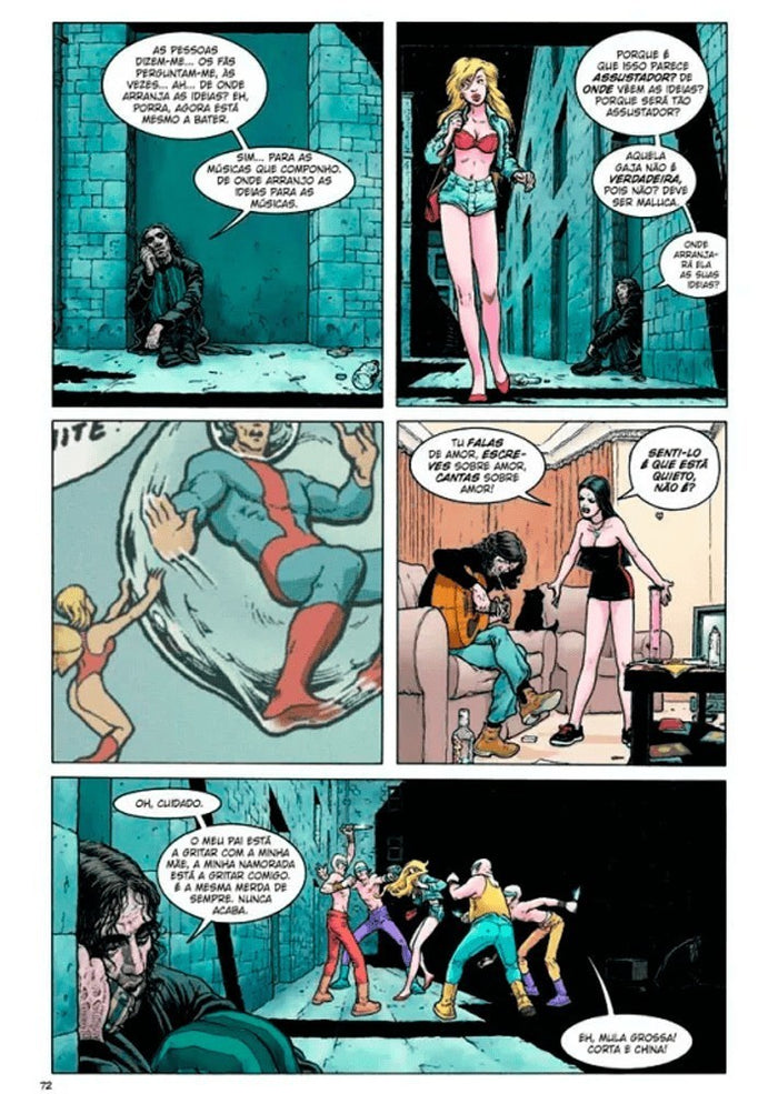 Flex Mentallo - O Herói do Mistério, de Grant Morrison e Frank Quitely (Ed.Portuguesa, capa dura)
