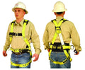 French Creek Full Body Safety Harness with Shoulder Pads and Hip Positioning D-Rings