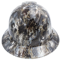 Full Brim Kryptek Neptune Camo Hard Hat – 4-Point Suspension