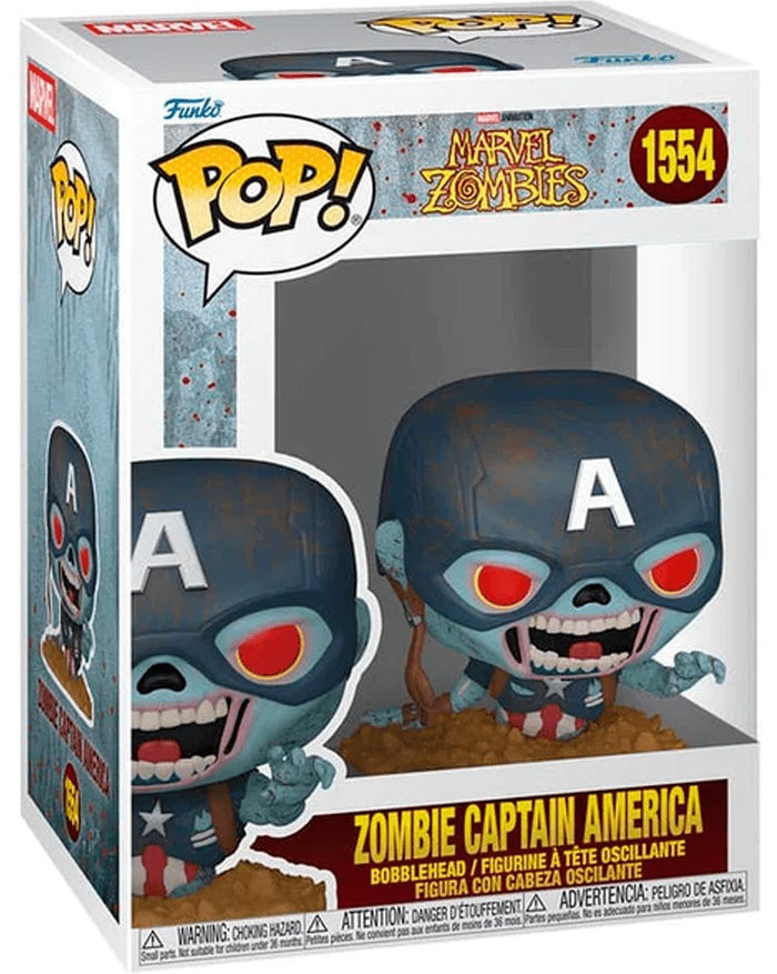 Funko POP Marvel - Marvel Zombies - Captain America