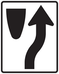 Keep Right - R4-7 - 24" x 30"