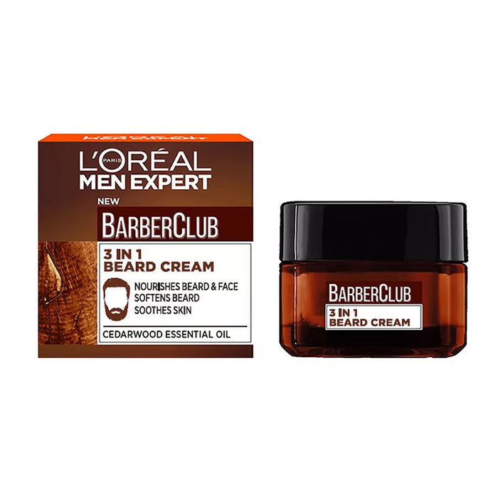 L'OREAL PARIS Men Expert Barber Club 3 in 1 cream  Beard thickening 50ML