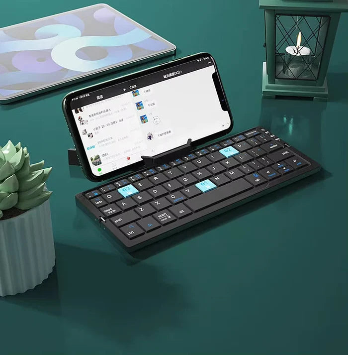 Mini Folding Bluetooth Keypad
