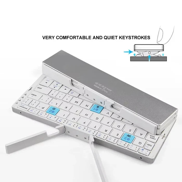 Mini Folding Bluetooth Keypad