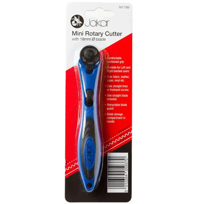 Jakar Mini Rotary Cutter with 18mm Blade SG Education