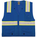 ML Kishigo Enhanced Visibility Blue Mesh Safety Vest