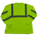 Petra Roc Class 3 Hi-Vis Lime Long Sleeve Jersey Knit T-Shirt