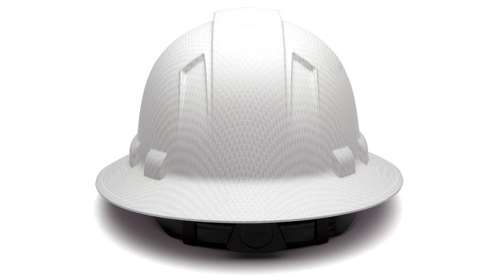 Ridgeline Hydro-Dipped Full Brim Hard Hat – White Graphite Pattern