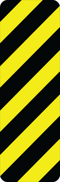 Right Clearance Marker - OM-3R - 12" x 36"