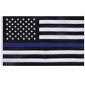 Rothco Thin Blue Line U.S. Flag – First Responder Flag
