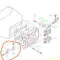 Subaru Oil Feed Line AVCS to Head Drivers Side 2006-2007 WRX/2004-2007 STI