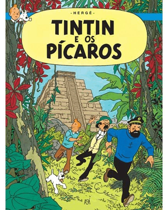 Tintin - Tintin e os Pícaros (Ed.Portuguesa, capa dura)