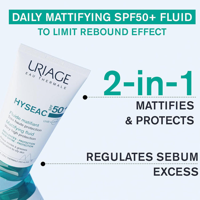 URIAGE Hyseac Spf50+ Fluide 50ml