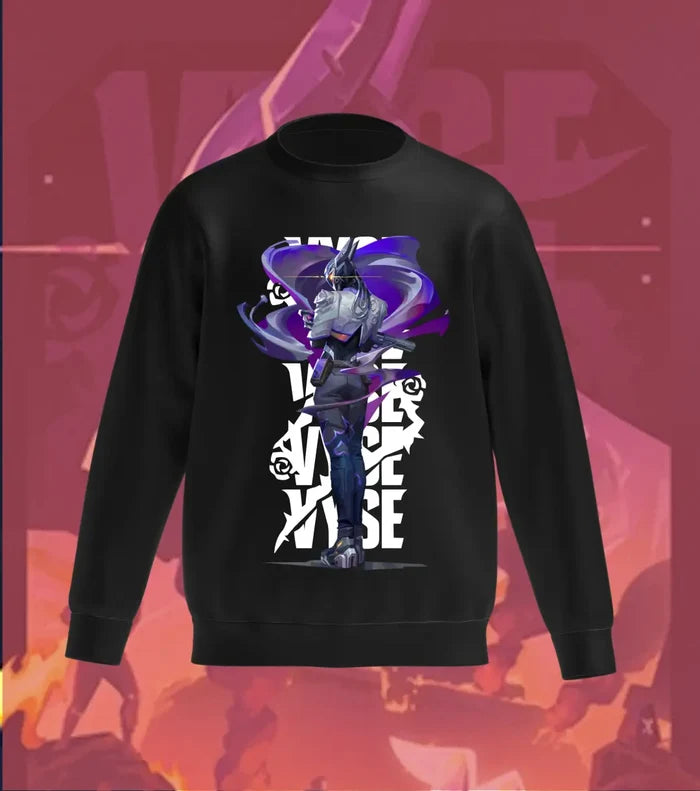 Vyse Shadow Surge Sweatshirt – Valorant Edition - Black / Regular / XS - Valorant