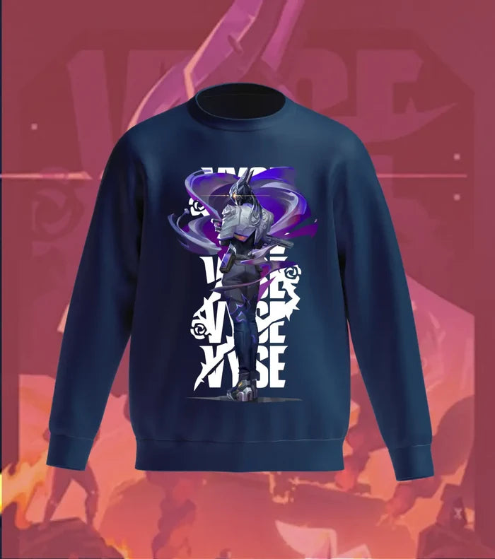 Vyse Shadow Surge Sweatshirt – Valorant Edition - Navy / Regular / XS - Valorant