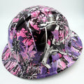 Women’s – Full Brim Pink Camo Hard Hat