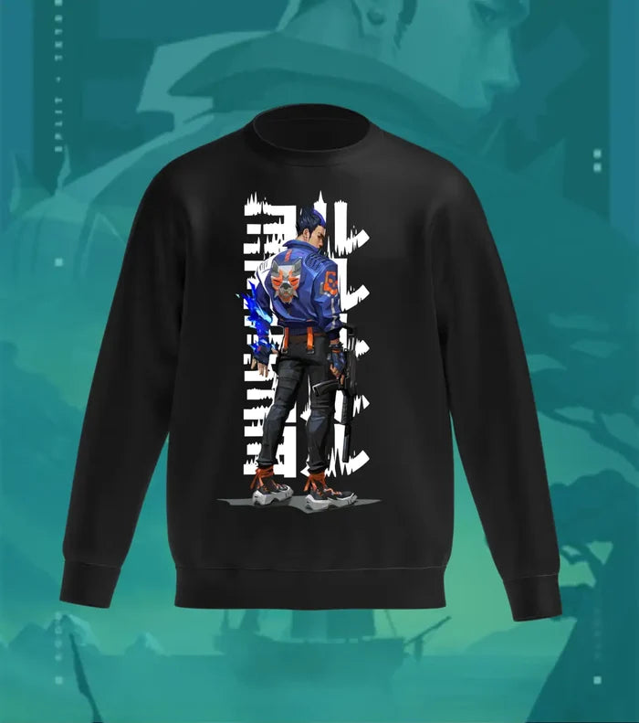 Yoru Riftwalker Sweatshirt – Valorant Edition - Black / Regular / XS - Valorant